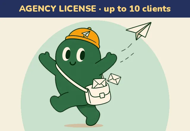 Follow-Up Bud Agency License: the bud character at work, with an Agency License band